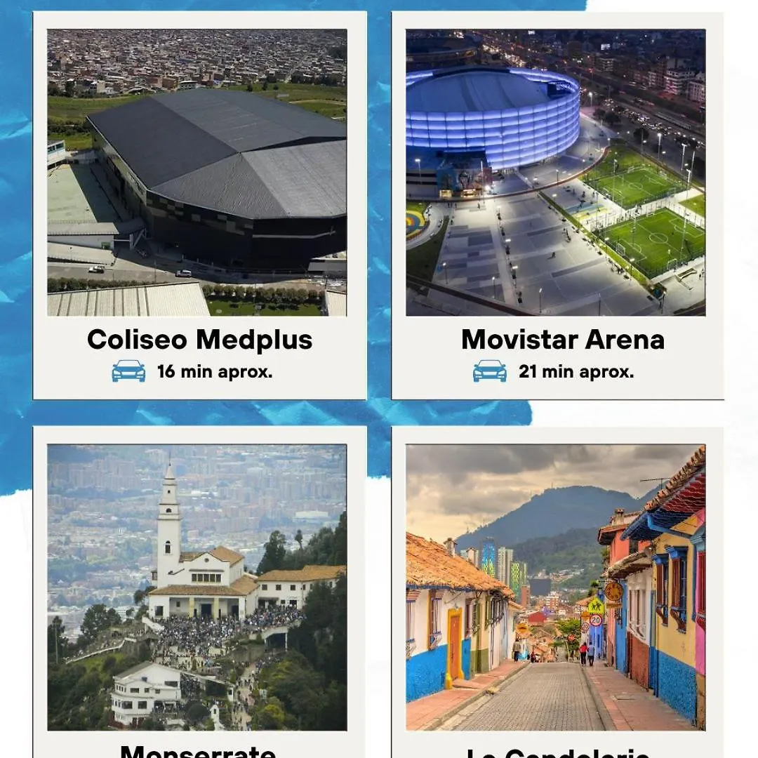 Apartamento De 5 Estrellas Cerca Del Aeropuerto, Wifi, Cowork En Bogotá